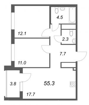 планировка, фото №1