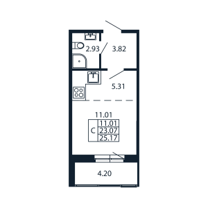 планировка, фото №1