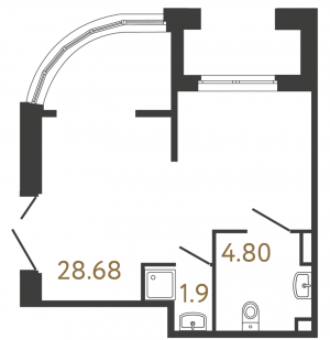 планировка, фото №1