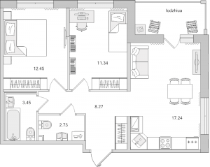 планировка, фото №1