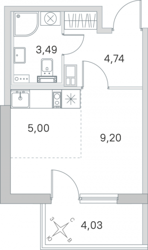 планировка, фото №1