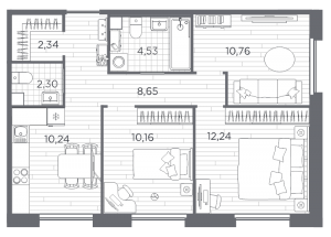 планировка, фото №1