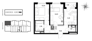 планировка, фото №1