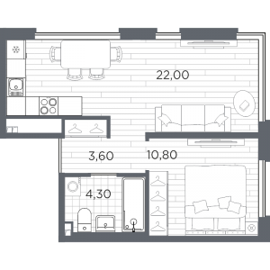 планировка, фото №1