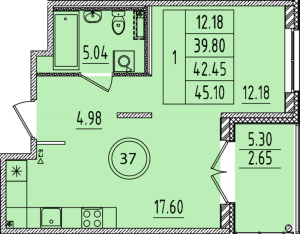 планировка, фото №1