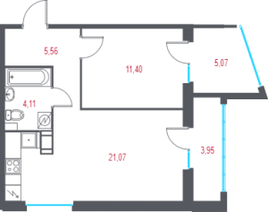 планировка, фото №1