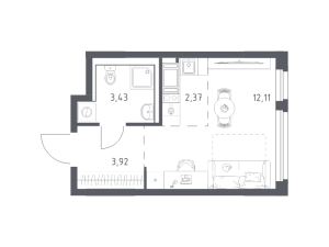 планировка, фото №1