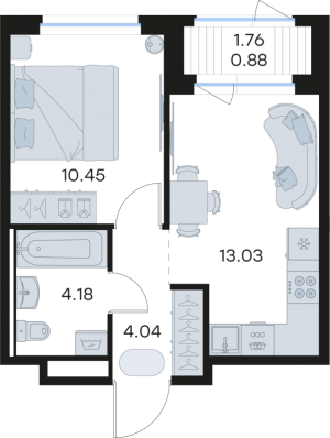 планировка, фото №1