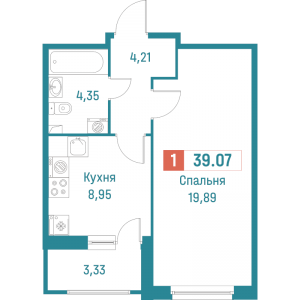 планировка, фото №1