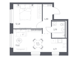 планировка, фото №1