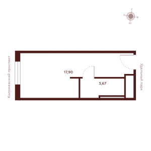 планировка, фото №1