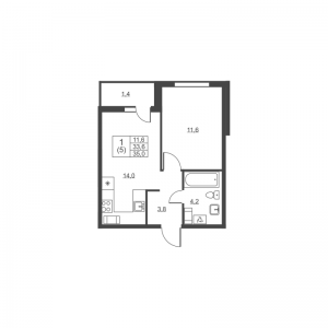 планировка, фото №1