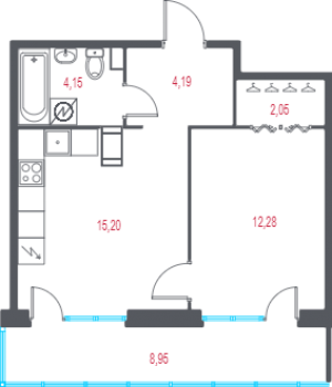 планировка, фото №1