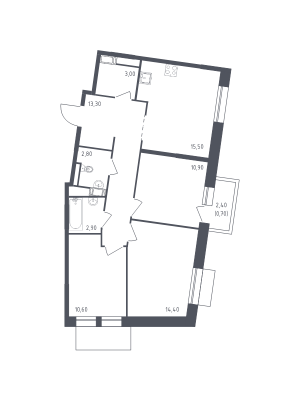 планировка, фото №1