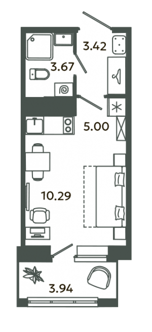 планировка, фото №1