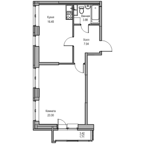 планировка, фото №1