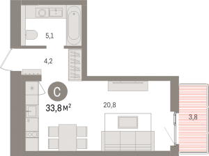 планировка, фото №1