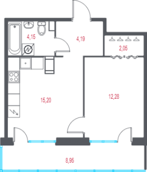 планировка, фото №1