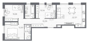 планировка, фото №1