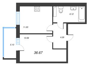 планировка, фото №1