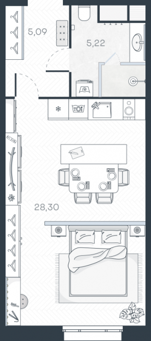 планировка, фото №1