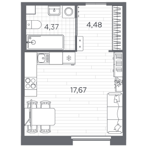 планировка, фото №1