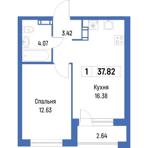 планировка, фото №1