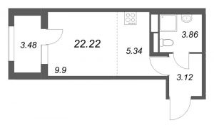 планировка, фото №1