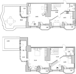 планировка, фото №1