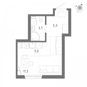 планировка, фото №1