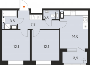 планировка, фото №1