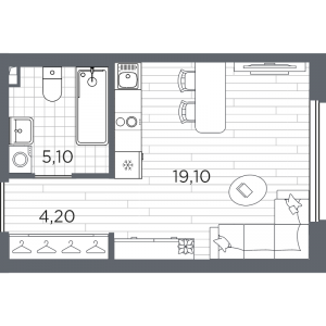 планировка, фото №1