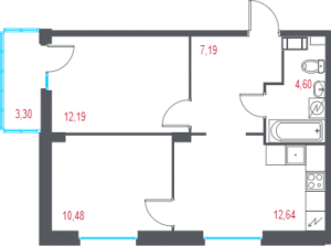 планировка, фото №1