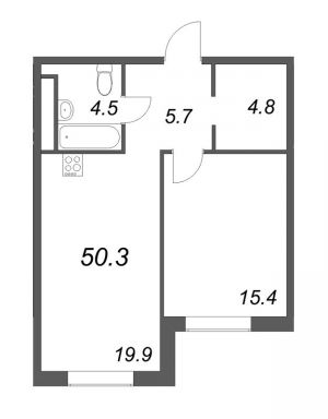 планировка, фото №1