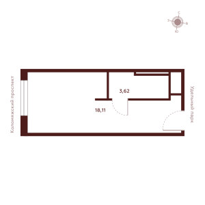 планировка, фото №1