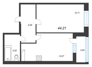 планировка, фото №1