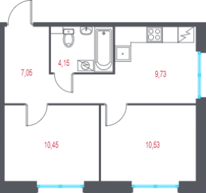 планировка, фото №1