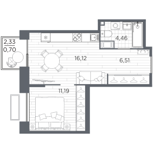 планировка, фото №1