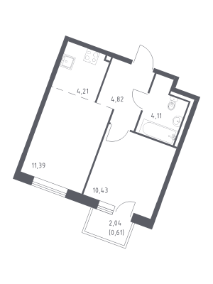 планировка, фото №1