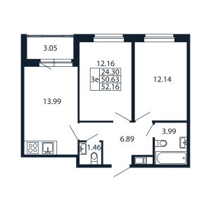 планировка, фото №1