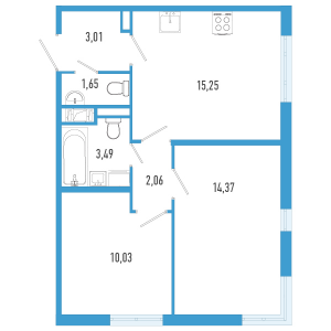планировка, фото №1