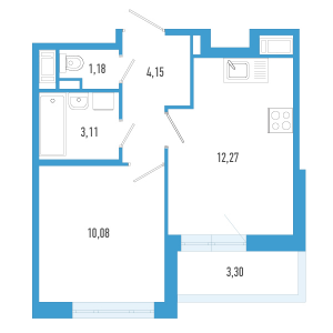 планировка, фото №1