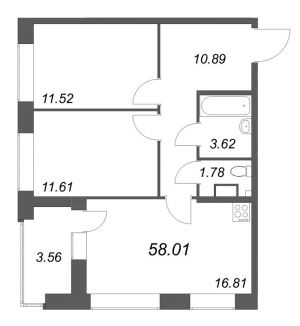 планировка, фото №1
