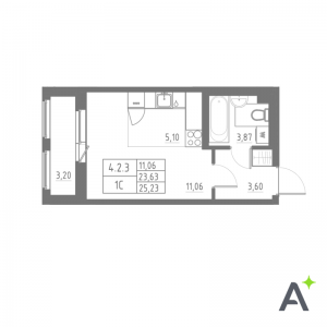 планировка, фото №1