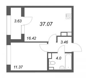 планировка, фото №1