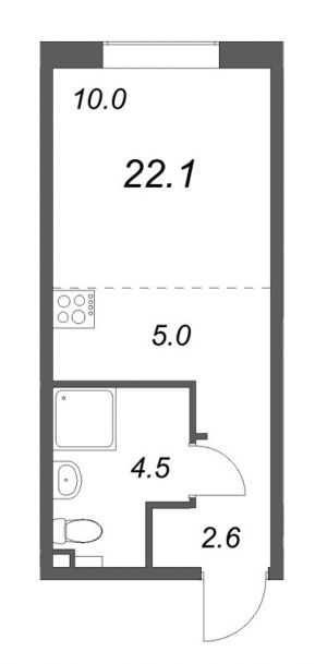 планировка, фото №1