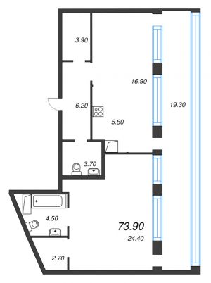 планировка, фото №1