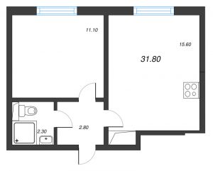 планировка, фото №1