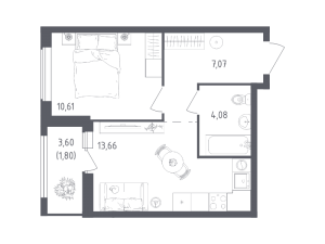 планировка, фото №1