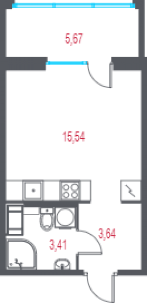 планировка, фото №1